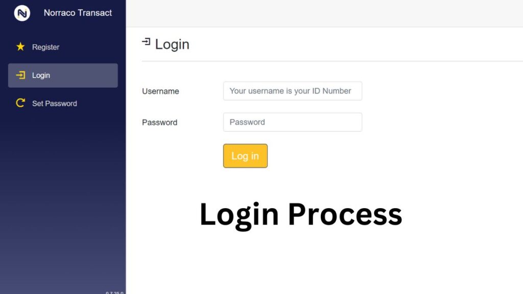 transact norraco login